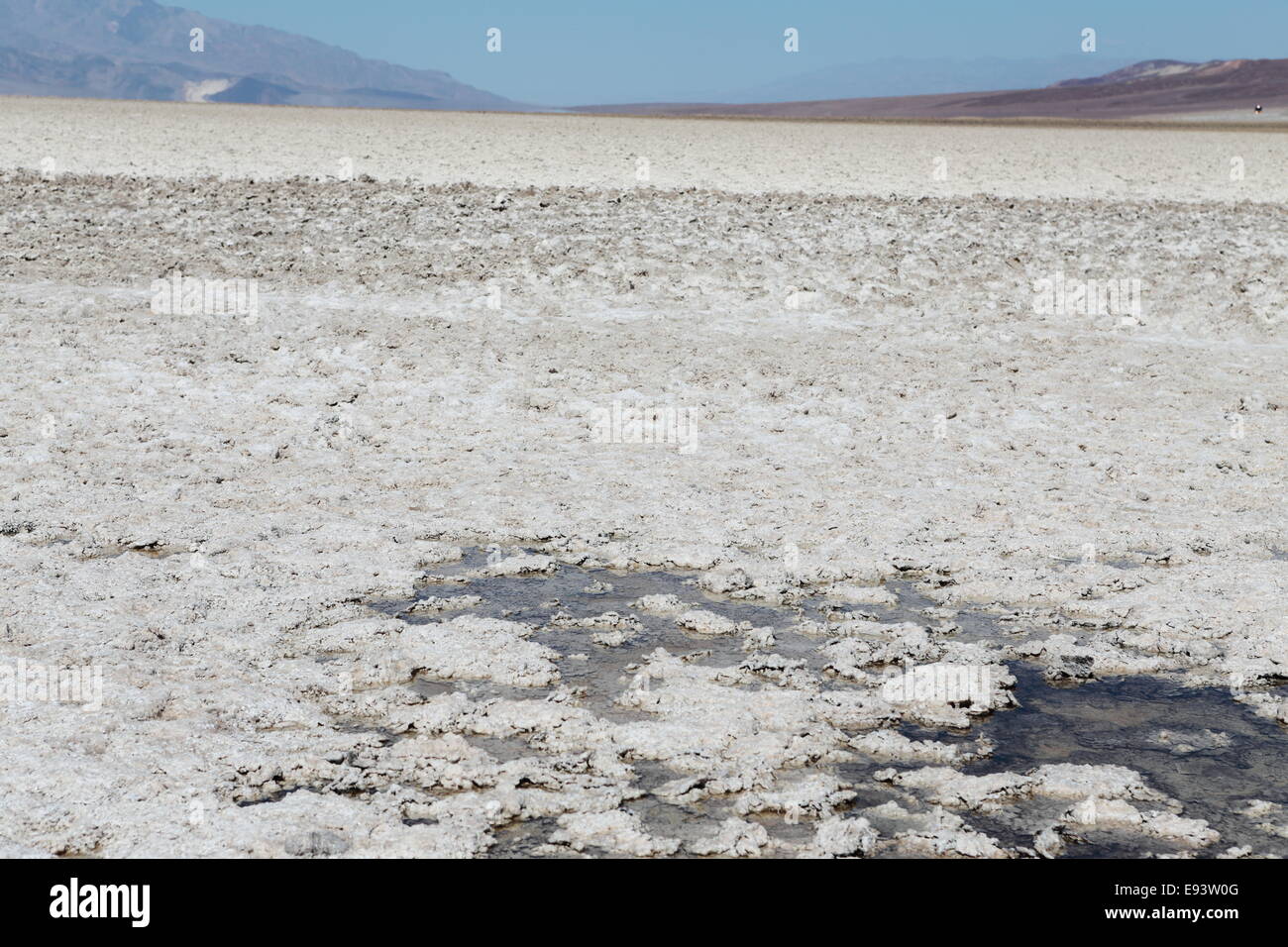 Badwater, Death Valley, Stati Uniti d'America Foto Stock