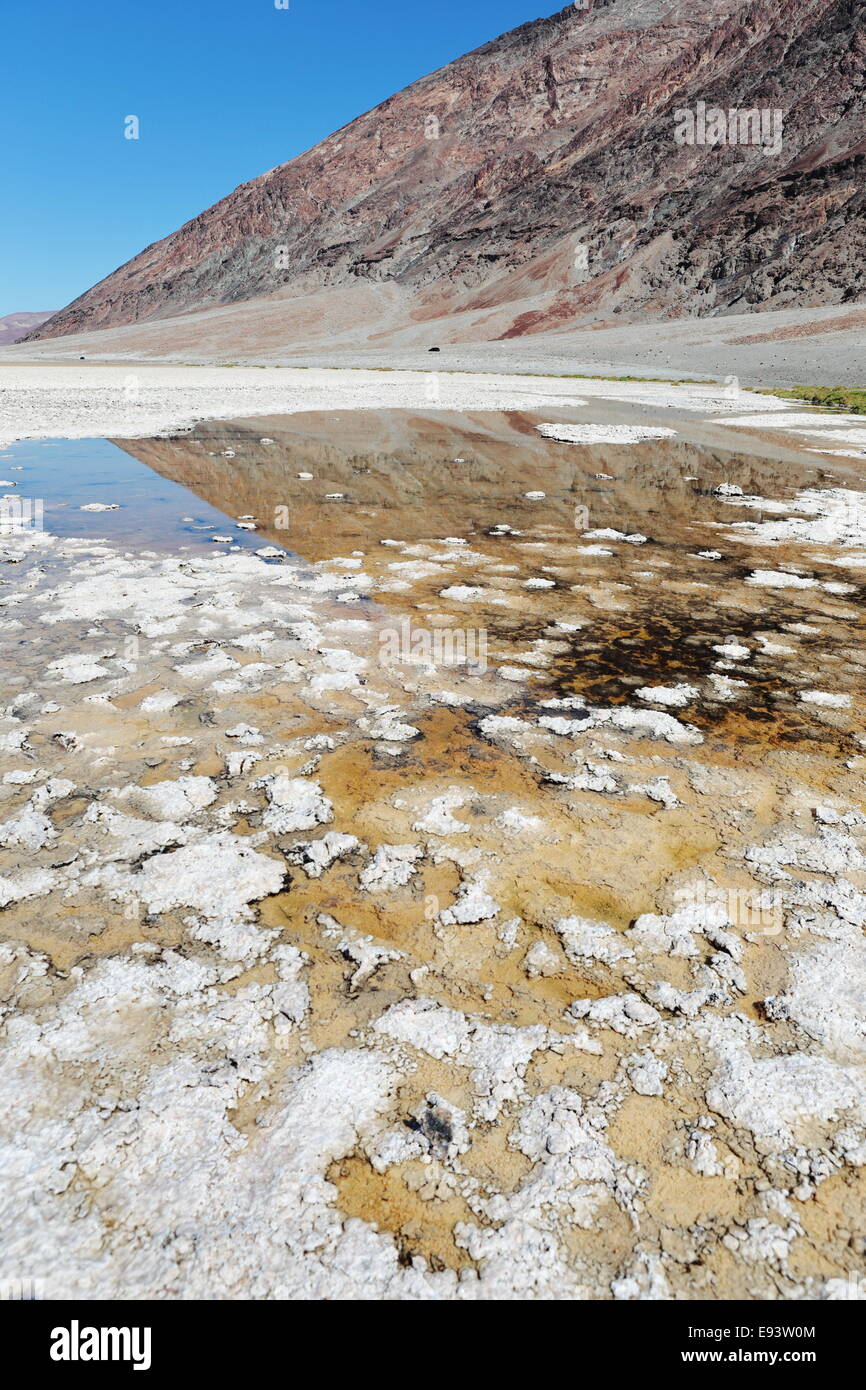 Badwater, Death Valley, Stati Uniti d'America Foto Stock