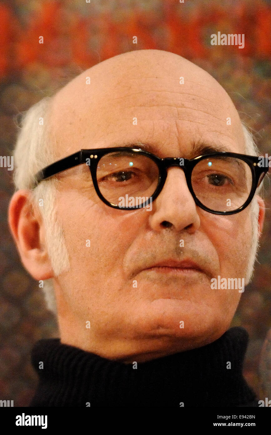 Ludovico Einaudi pianista - compositore close-up Foto Stock