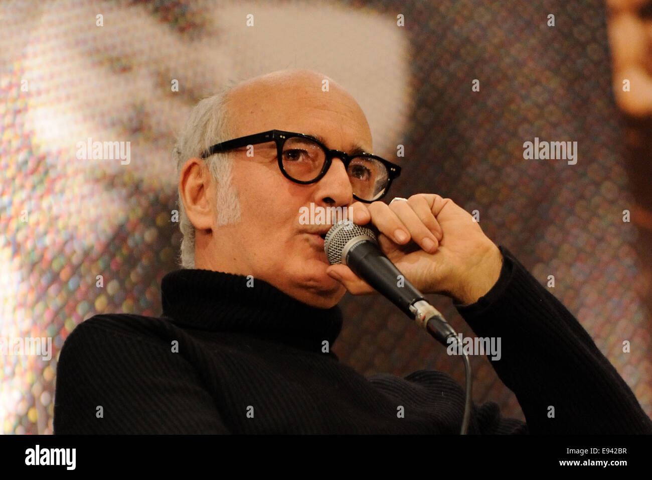 Ludovico Einaudi pianista - compositore close-up Foto Stock