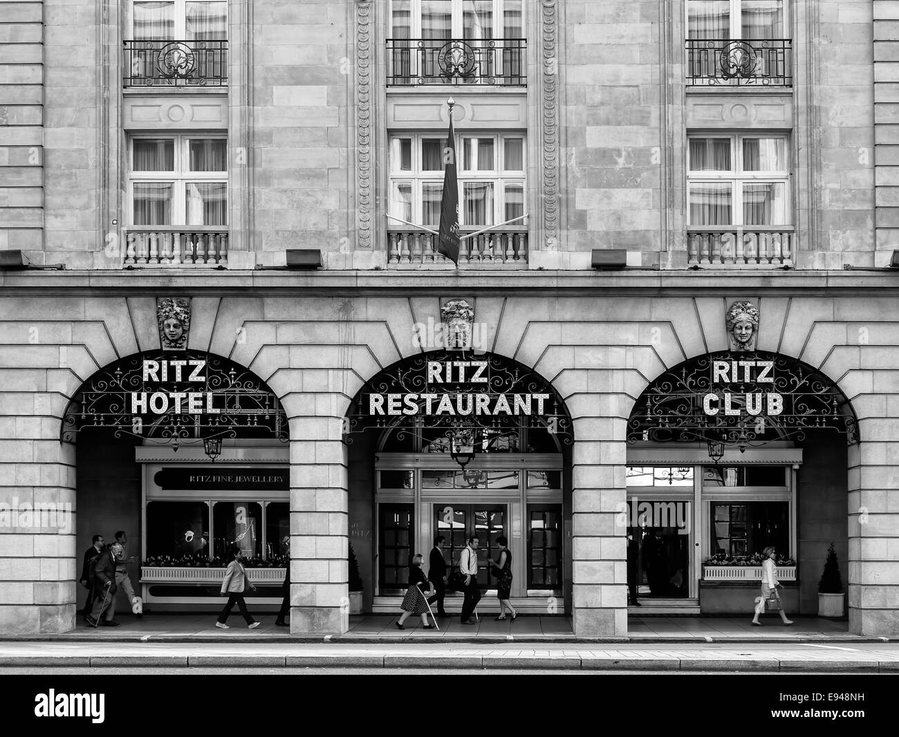 Ritz Hotel Londra Foto Stock
