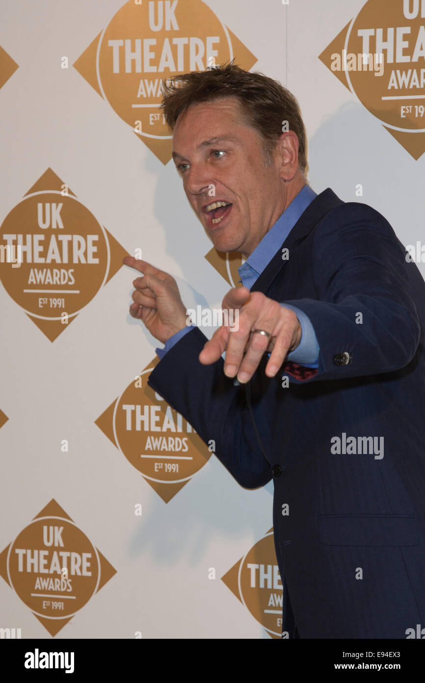 UK Theatre Awards 2014, comico Brian Conley Foto Stock
