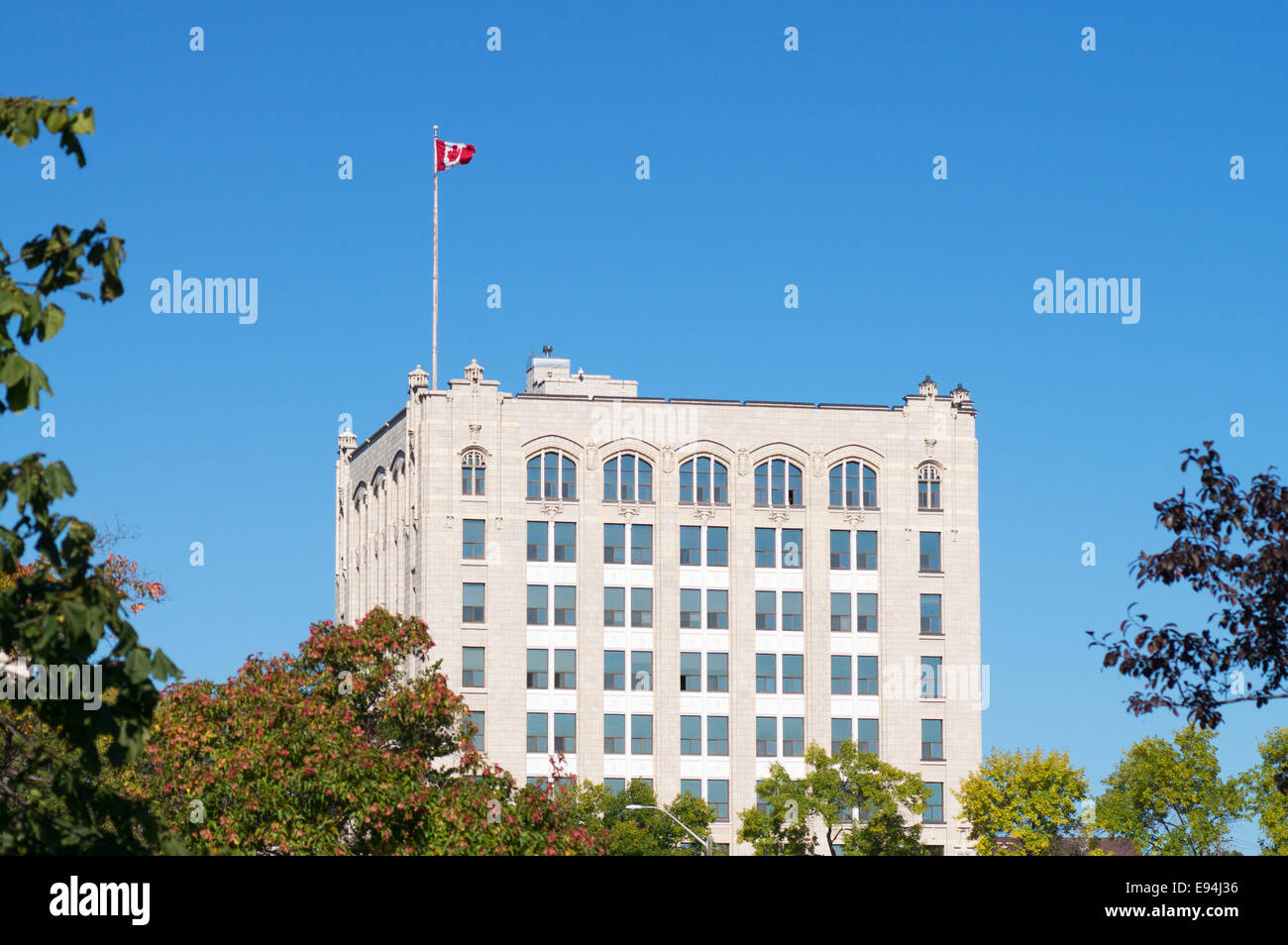 Il Thunder Bay idro o Whalen Building , Ontario, Canada Foto Stock