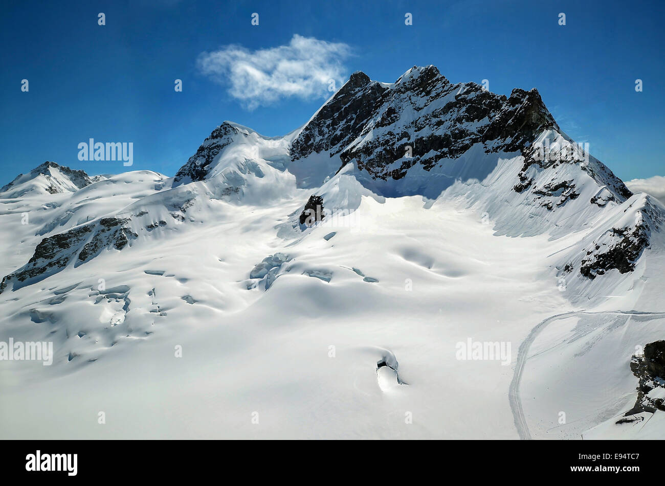 Alpi svizzere. Foto Stock