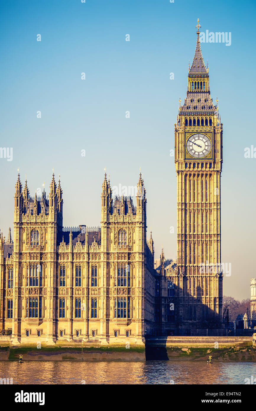 Big Ben Torre di Londra Foto Stock