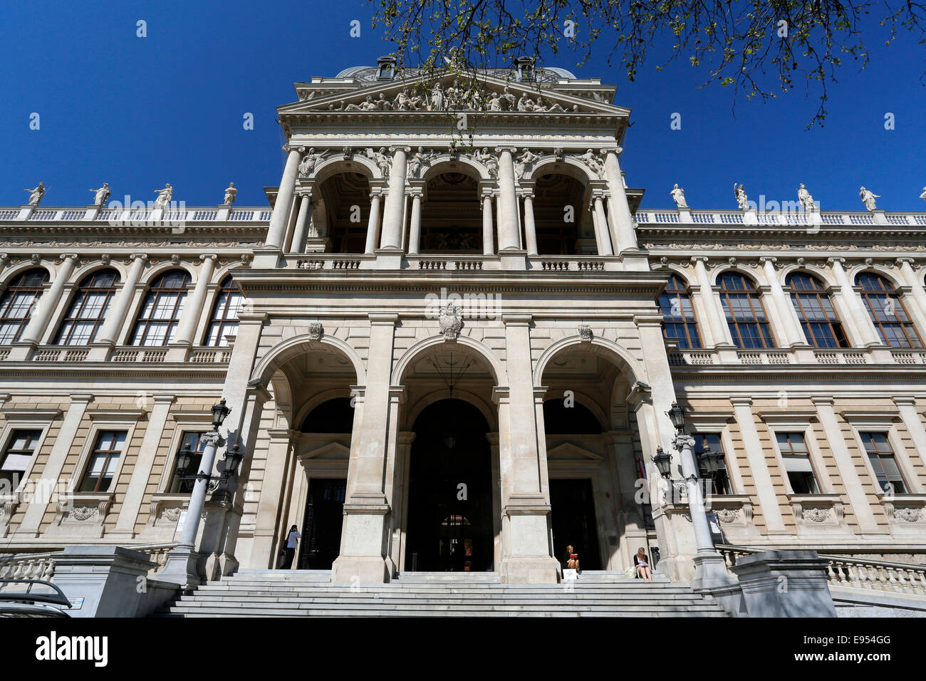 Università di Vienna, Austria Foto Stock