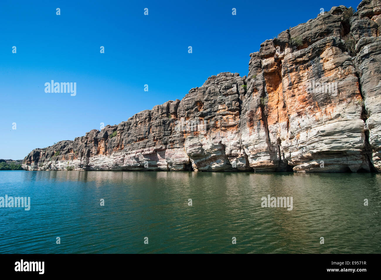 Geikie Gorge, Kimberley, Australia occidentale Foto Stock