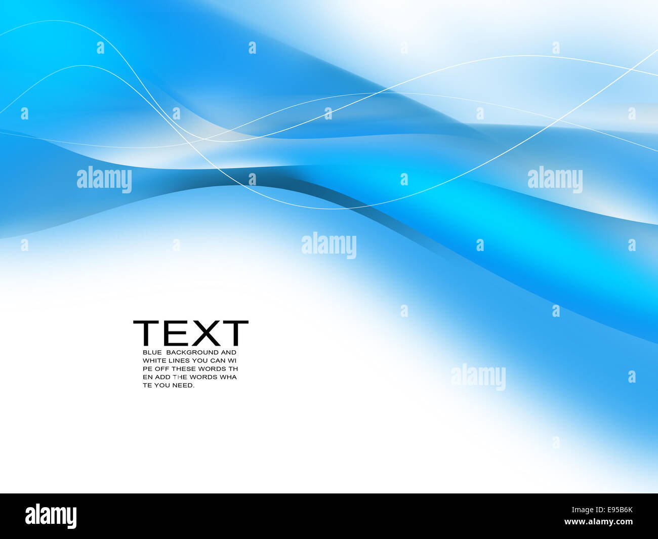 Blu sfondo astratto,generati digitalmente immagine. Foto Stock