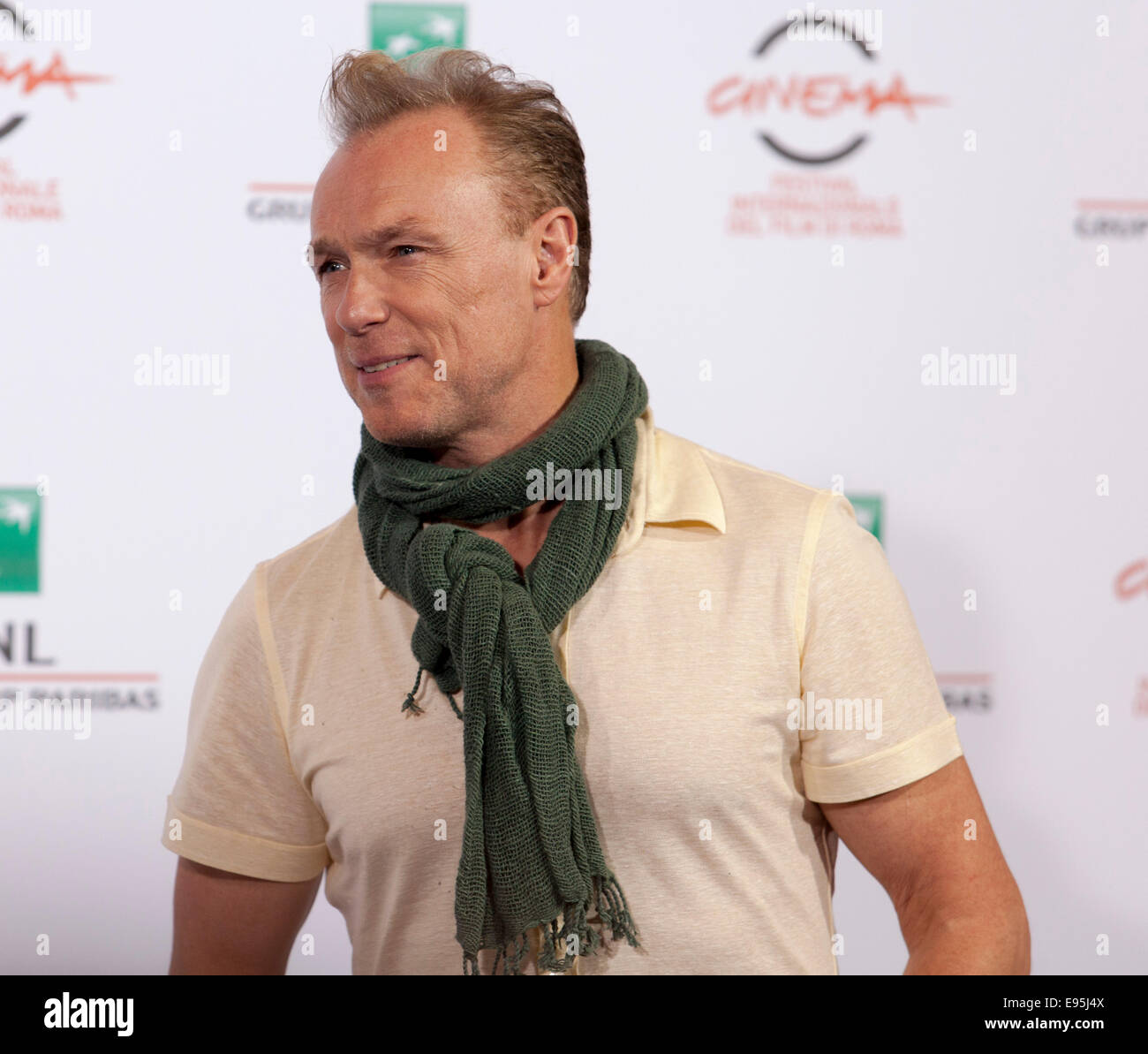 Roma, Italia. 20 ottobre, 2014. Gary Kemp degli Spandau Ballet a photocall per 'Soul ragazzi di tutto il mondo Occidentale/Spandau Ballet" a Roma Festival Internazionale del Cinema di Roma Festival Internazionale del Film di Roma, Italia, 20/10/14 Credit: stephen Bisgrove/Alamy Live News Foto Stock