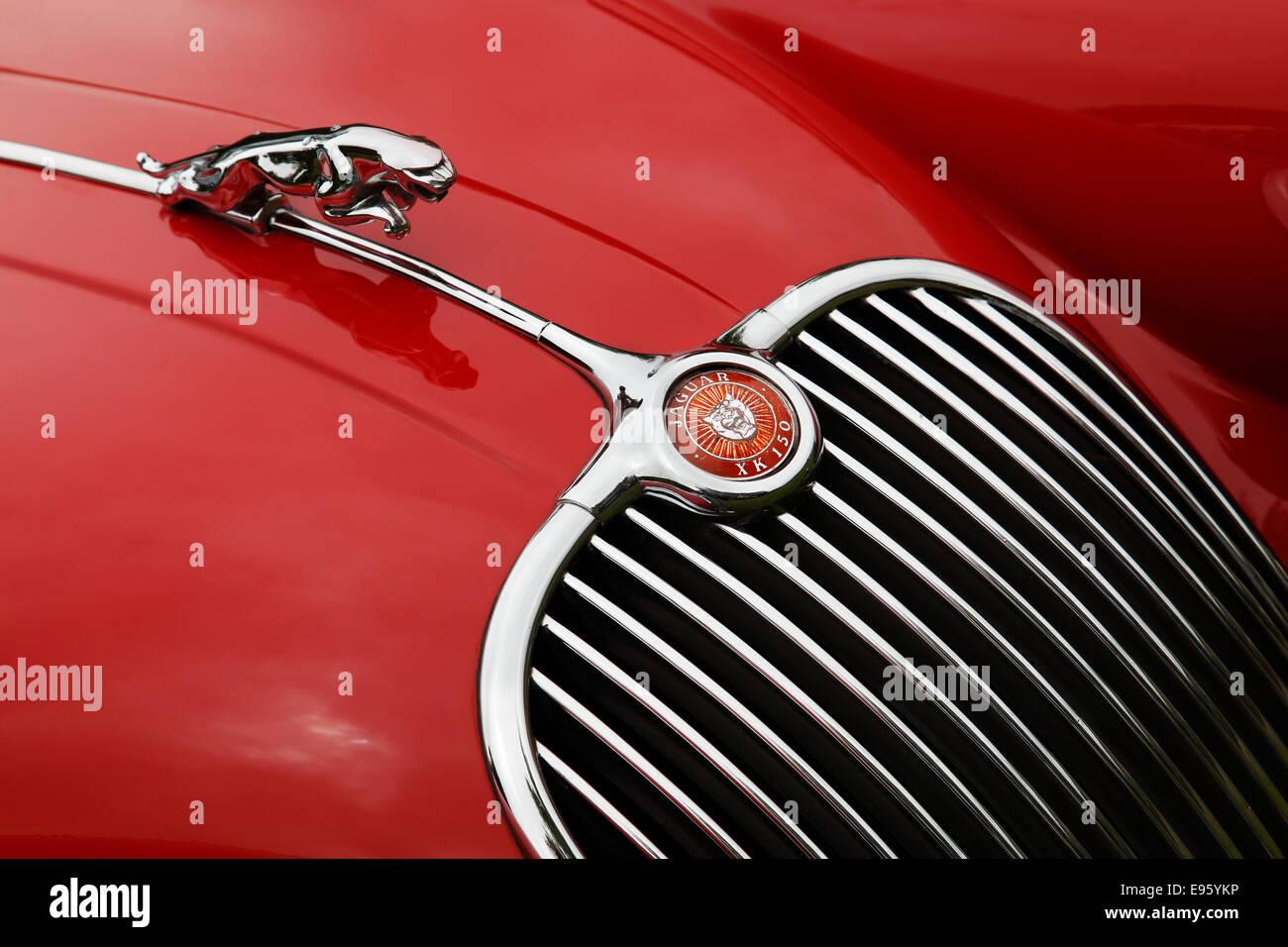 Classic Car, Jaguar XK150 Foto Stock