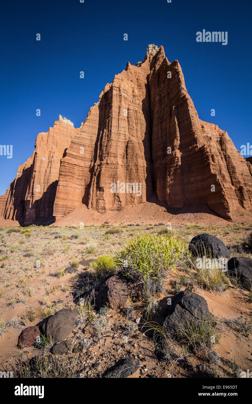 Jailhouse Rock, Capitol Reef National Park nello Utah. Foto Stock