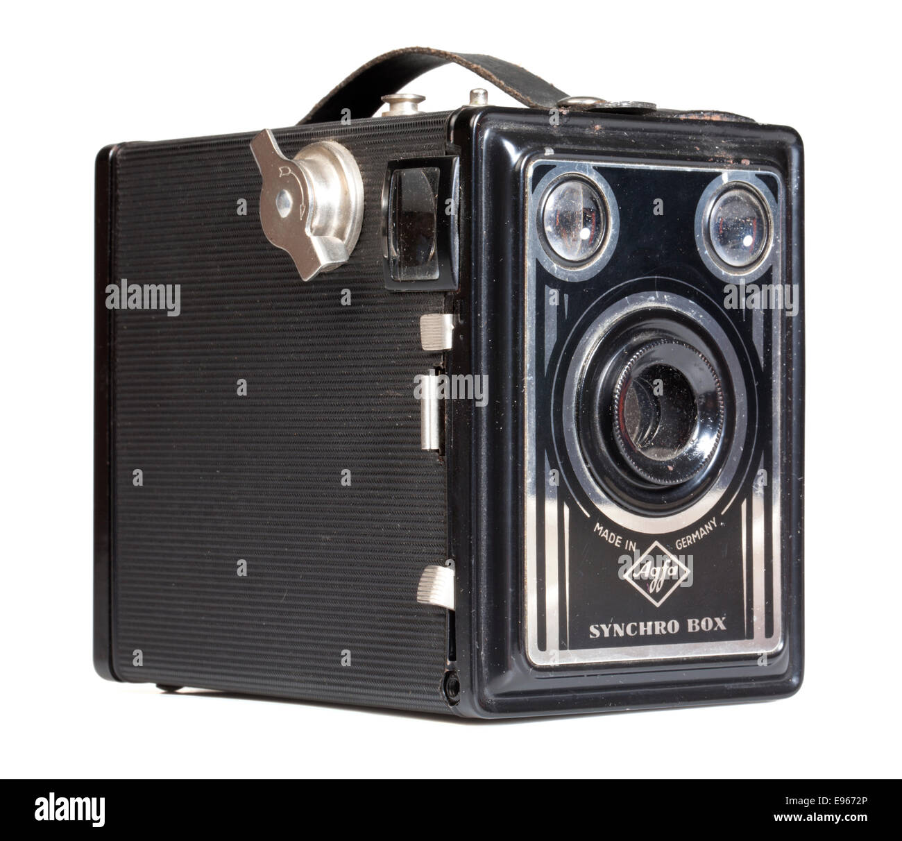 Agfa Synchro telecamera box Foto Stock