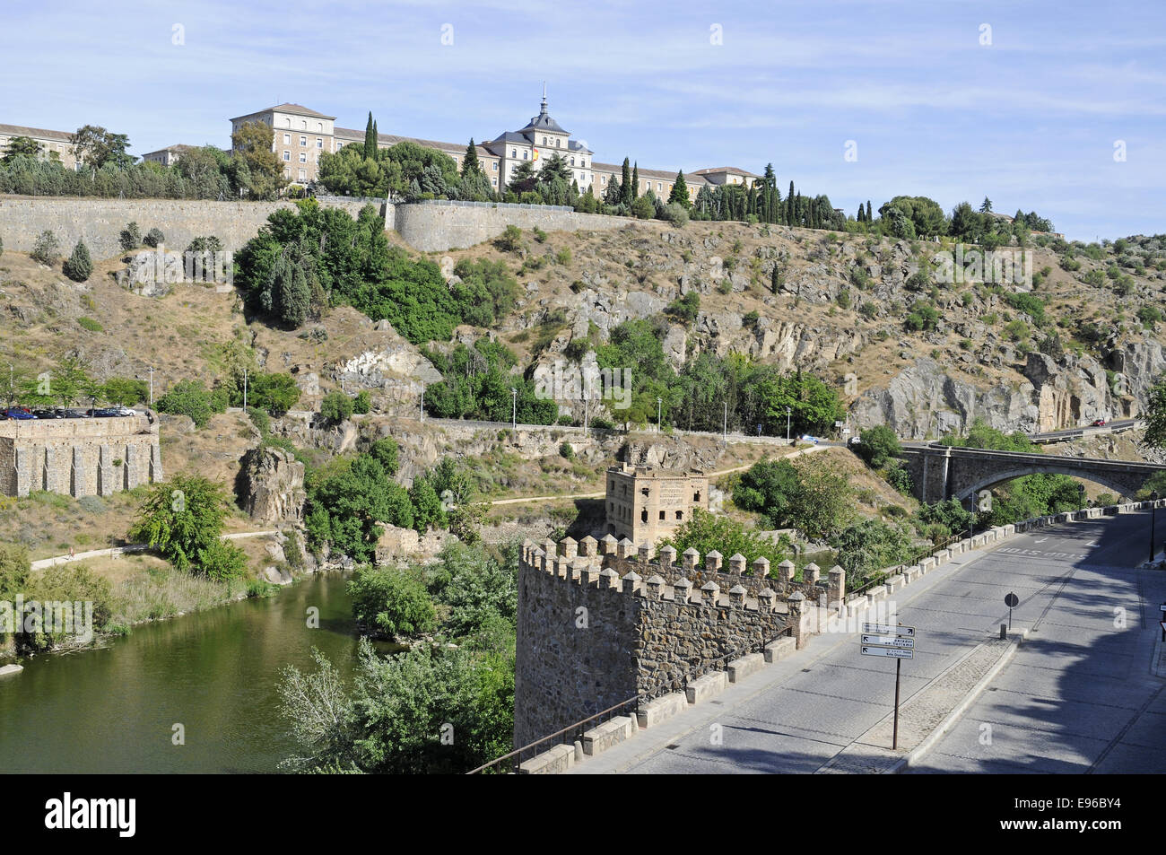 Cityscape, Toledo, Spagna Foto Stock
