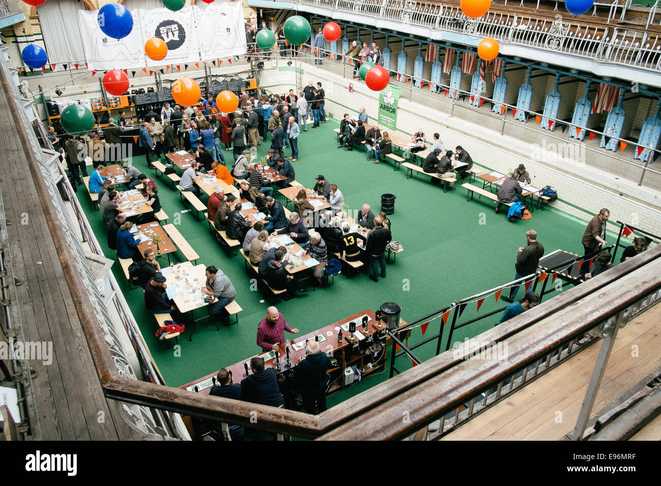 Indipendenti di birra di Manchester Convenzione, 2014 Foto Stock