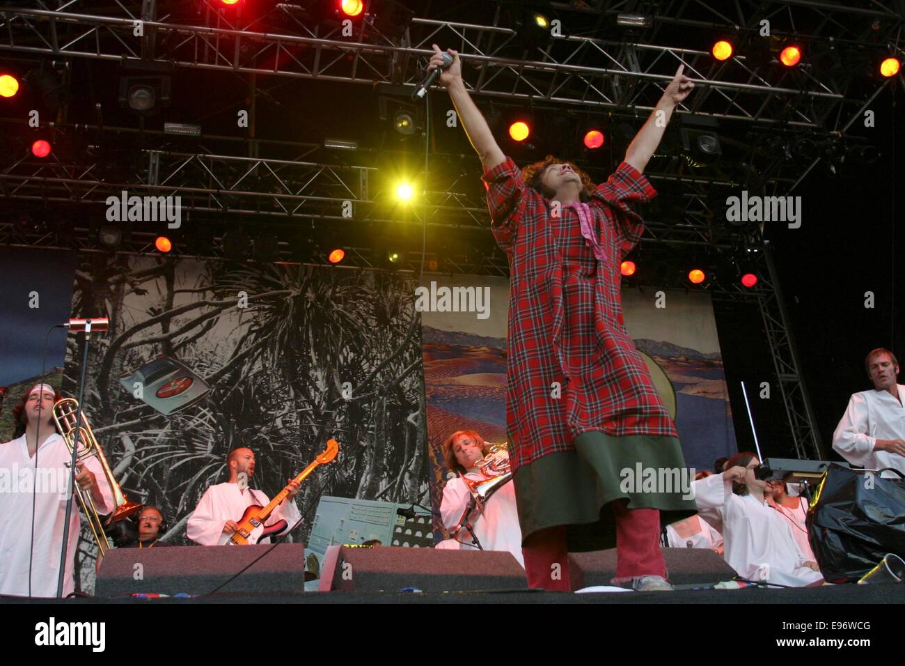 "Polifonica Spree', T nel Parco music festival, Balado, Scozia, 2003. Foto Stock