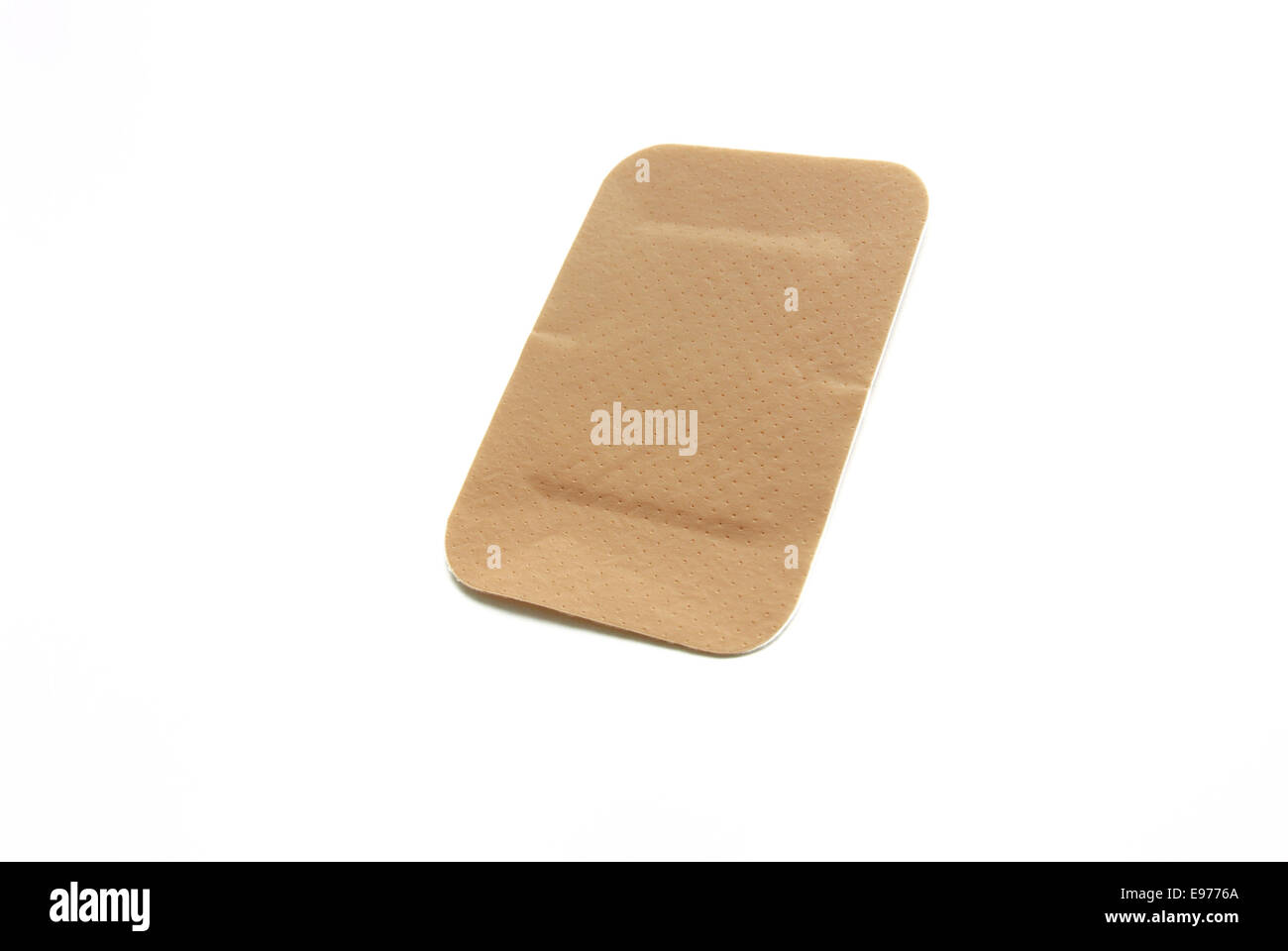 Intonaco su sfondo bianco Foto Stock