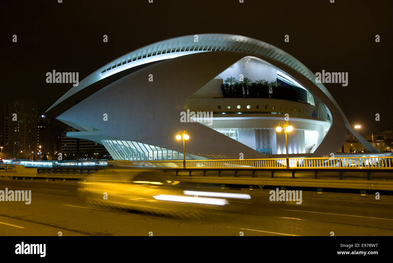 L'arte e il Museo delle Scienze di Valencia Foto Stock