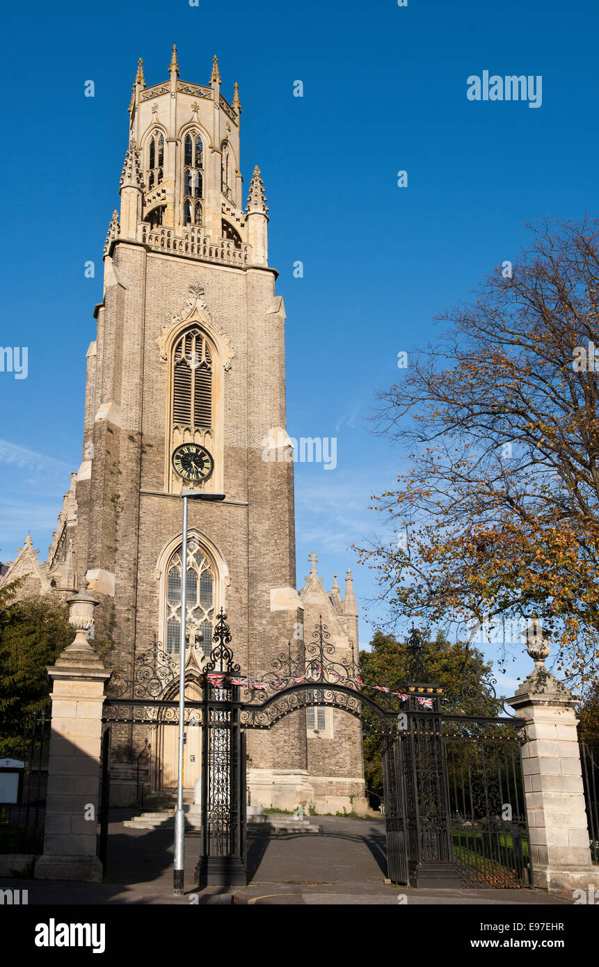 San Giorgio Martire chiesa parrocchiale, Ramsgate Kent, Inghilterra, Regno Unito. Foto Stock
