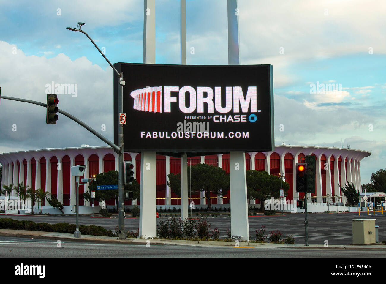 Il Forum di Inglewood, Los Angeles, California, Stati Uniti d'America Foto Stock