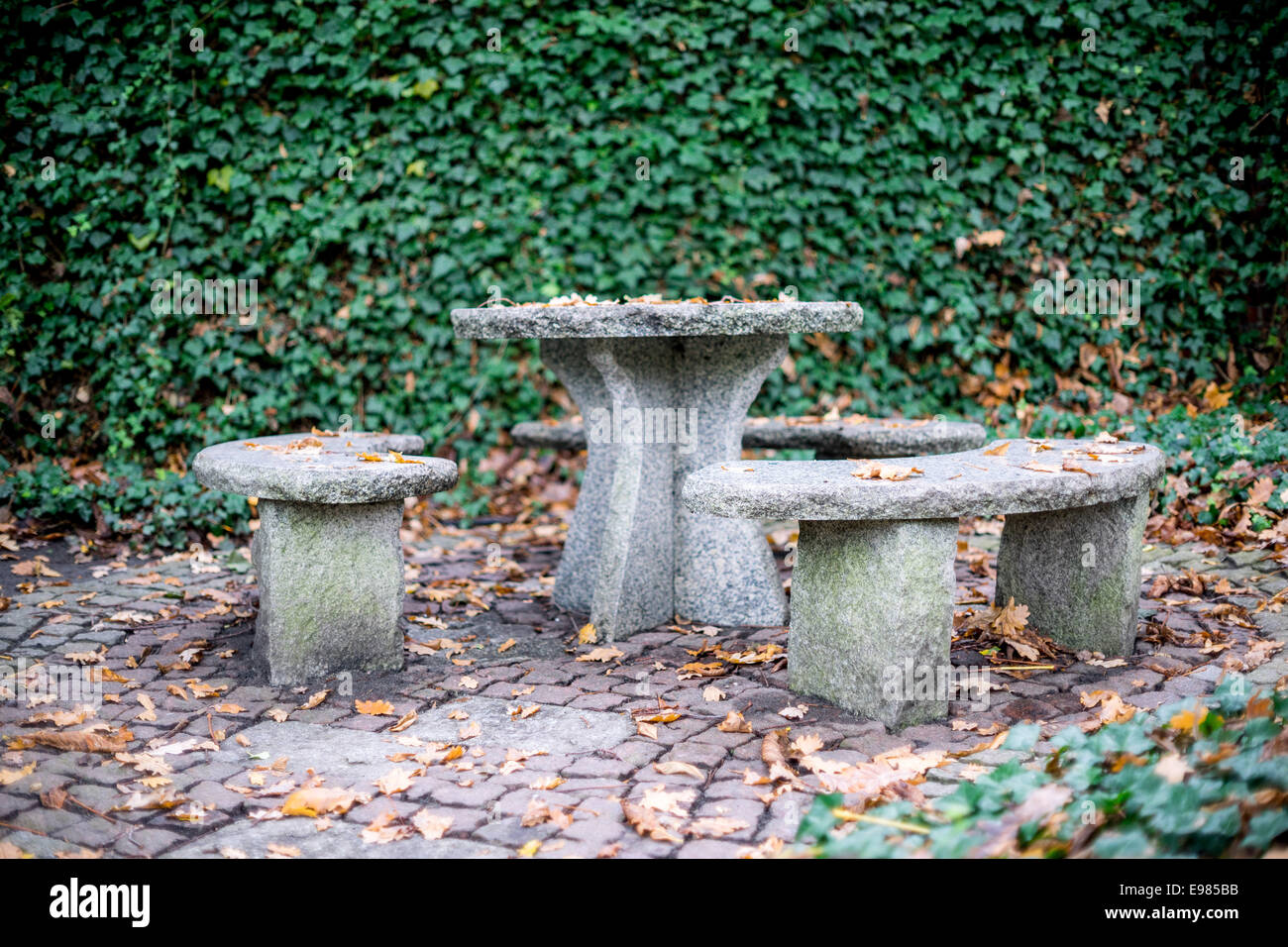 Giardini Botanici in autunno Wroclaw Bassa Slesia Polonia Foto Stock