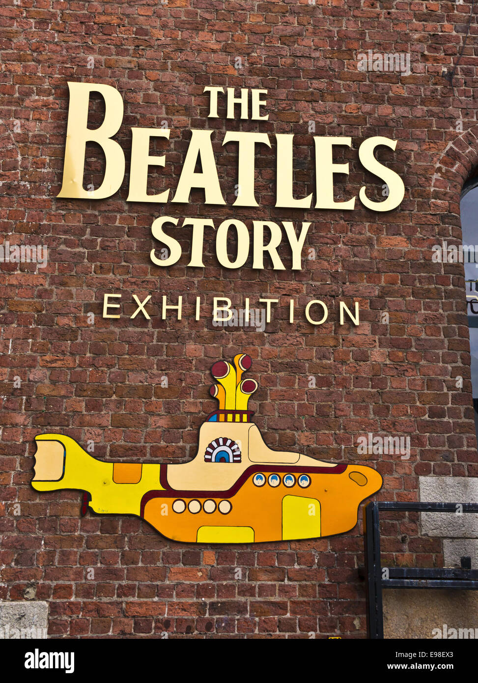 Il Beatles Story è una attrazione turistica dedicata agli anni sessanta del gruppo rock The Beatles in Liverpool. Foto Stock