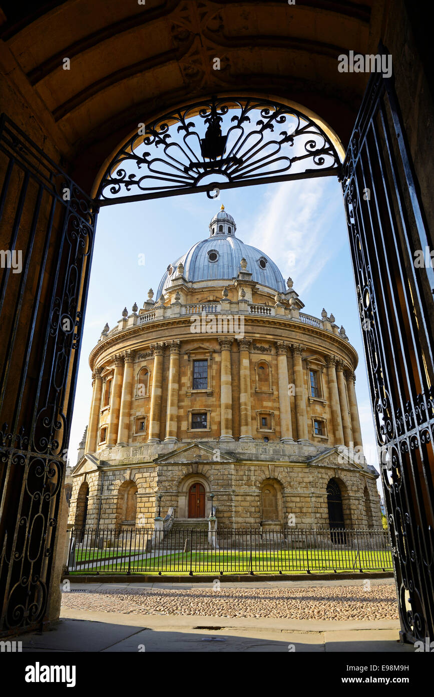 Radcliffe Camera, Oxford, Inghilterra, Regno Unito. Foto Stock