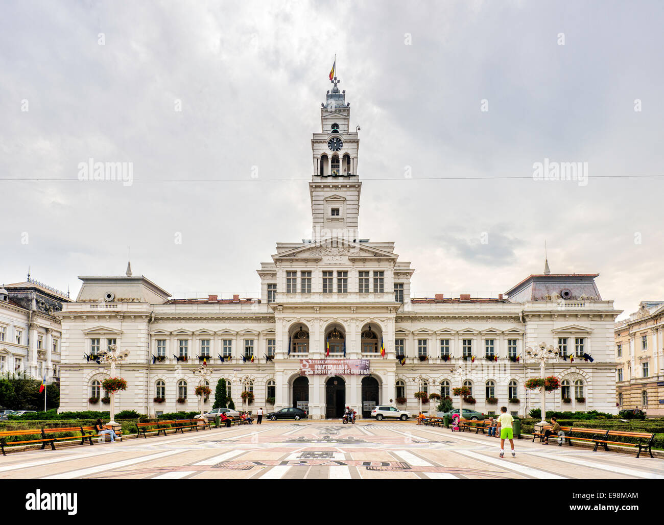 Municipio di Arad, Regione di Crisana, Romania Foto Stock