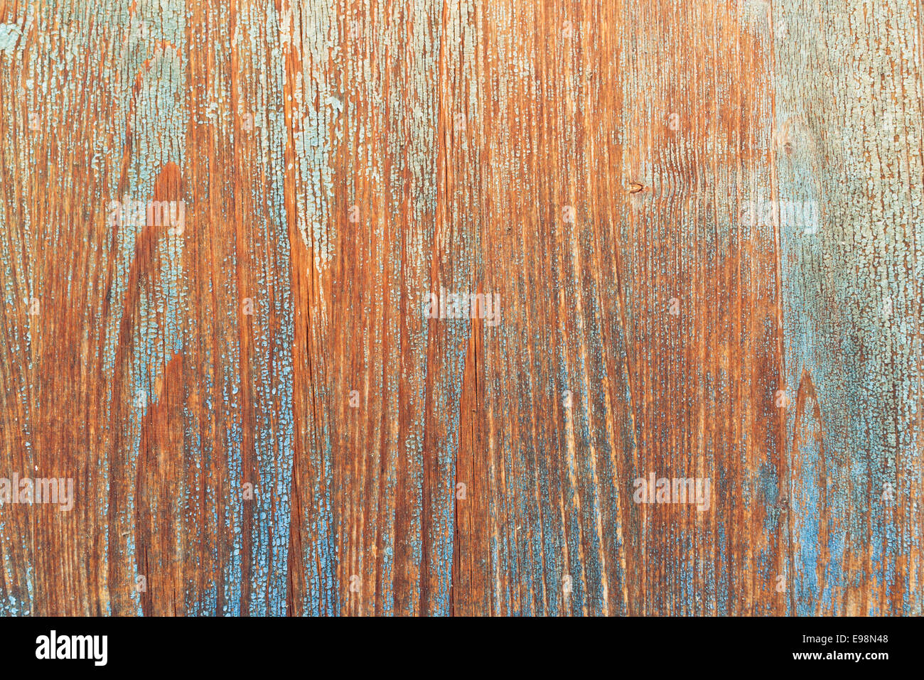 Vecchio vintage texture di legno con vernice pelata Foto Stock