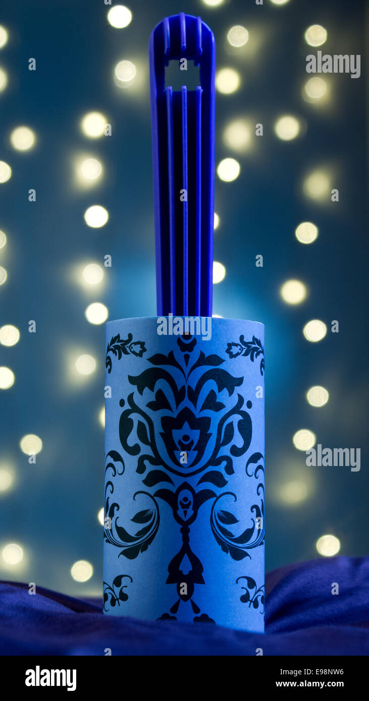 SONY DSC un panno rullo per vestiti. Foto Stock