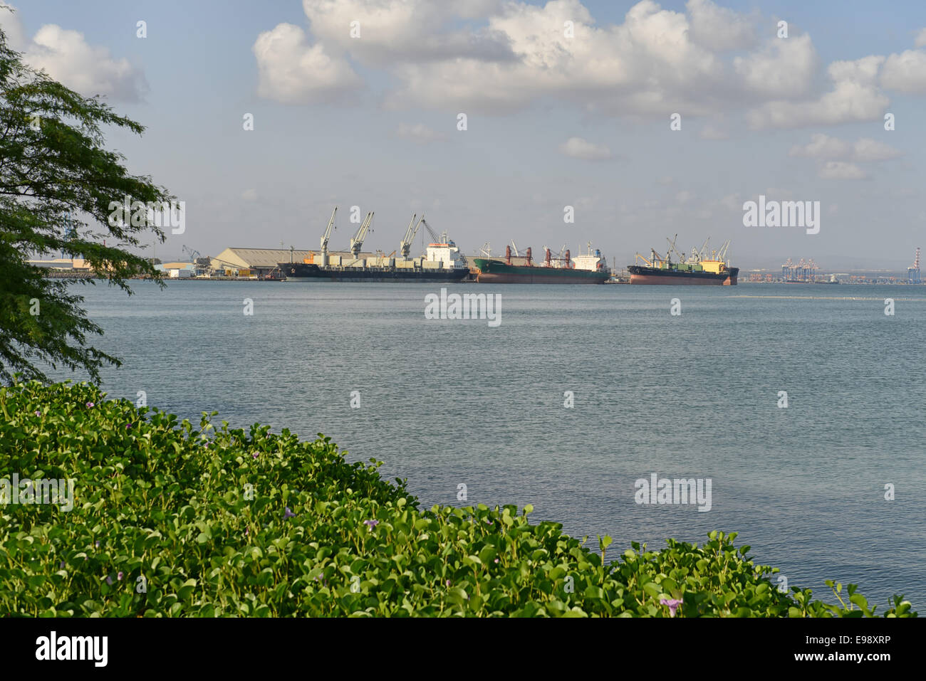 Porto di Gibuti, Gibuti Foto Stock