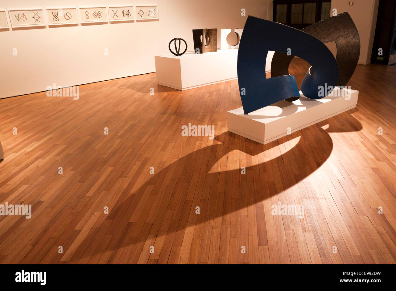 Installazione di arte moderna realizzato per Aase Texmon Rygh. Oslo, Ostlandet. Norvegia Foto Stock