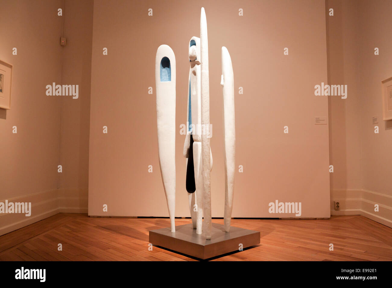 Installazione di arte moderna realizzato a Louise Joséphine Bourgeois. Oslo, Ostlandet. Norvegia Foto Stock