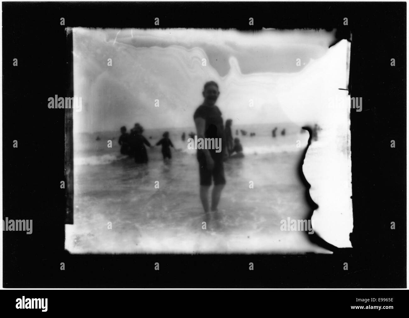 Questa immagine è un ritratto di Sidney Stratton, probabilmente un individuo notevole i cui contributi o significati sono documentati all'interno degli archivi storici del dipartimento. Foto Stock