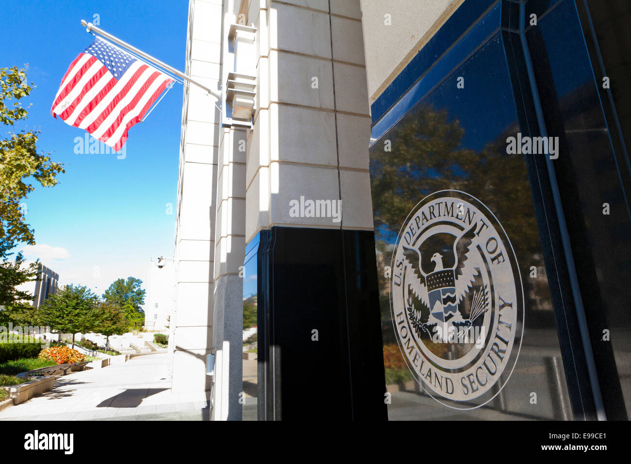 US Department of Homeland Security headquarters - Washington DC, Stati Uniti d'America Foto Stock