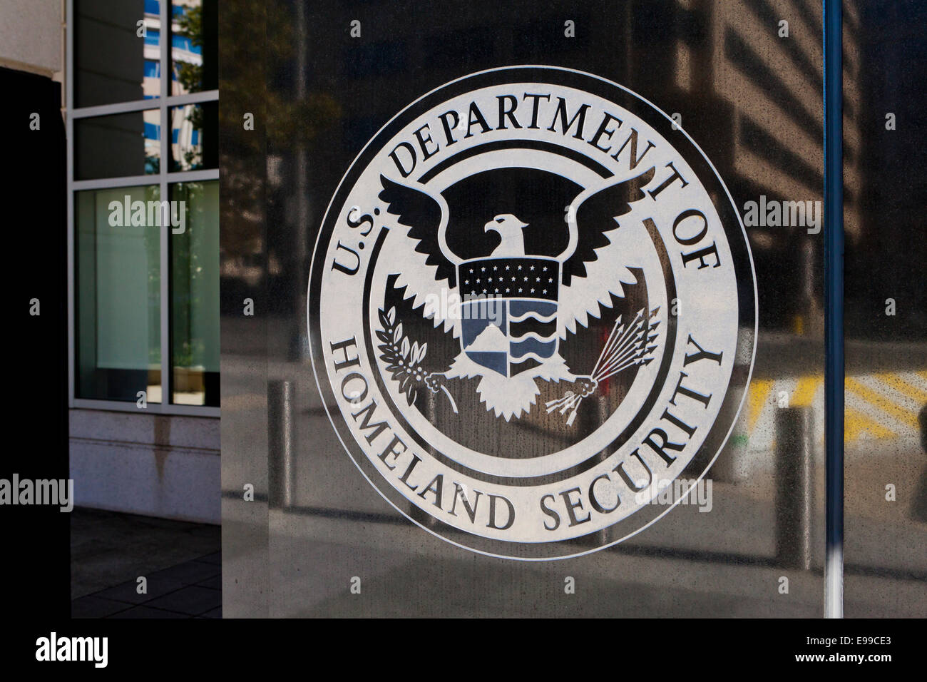 US Department of Homeland Security sede della guarnizione - Washington DC, Stati Uniti d'America Foto Stock