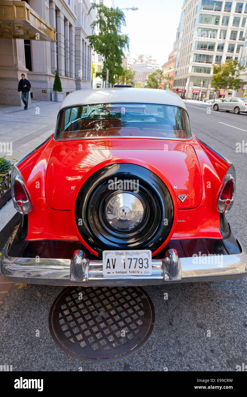 L'annata 1957 Hudson Hornet V8 super berlina di Hollywood - USA Foto Stock