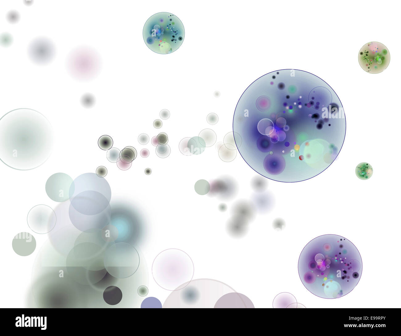 Abstract background scientifico Foto Stock