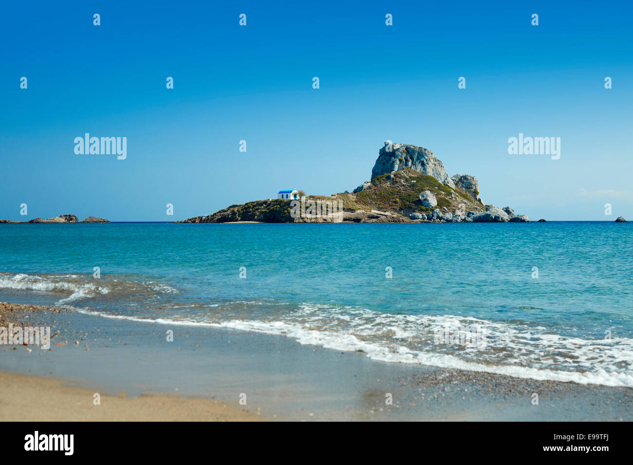 Isola di Kastri, Kos e le isole greche Foto Stock