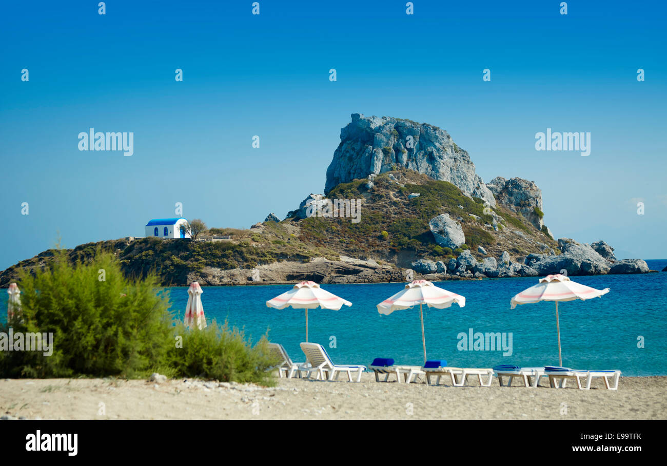 Isola di Kastri, Kos e le isole greche Foto Stock