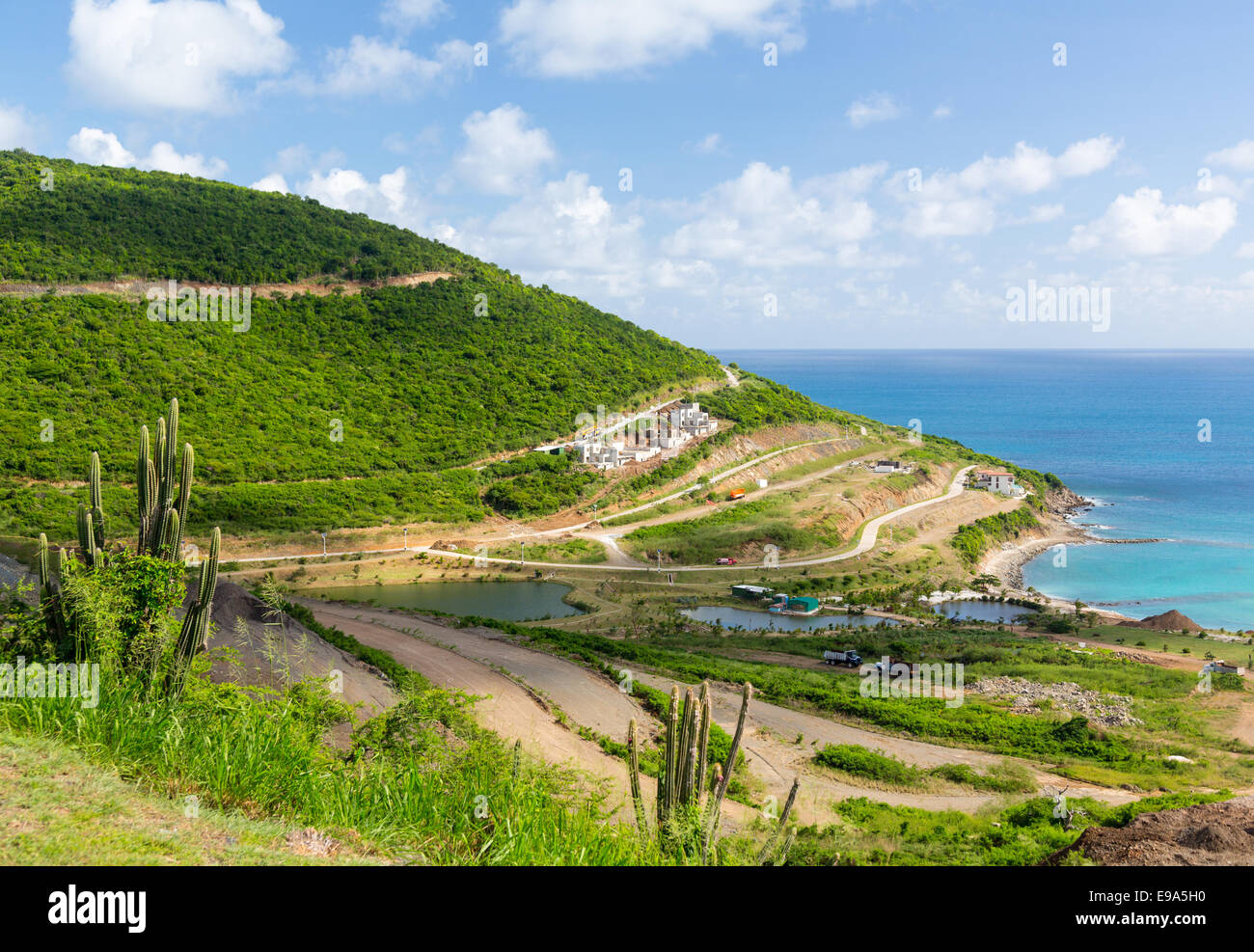 Nuova costruzione su St Martin Sint Maarten Foto Stock