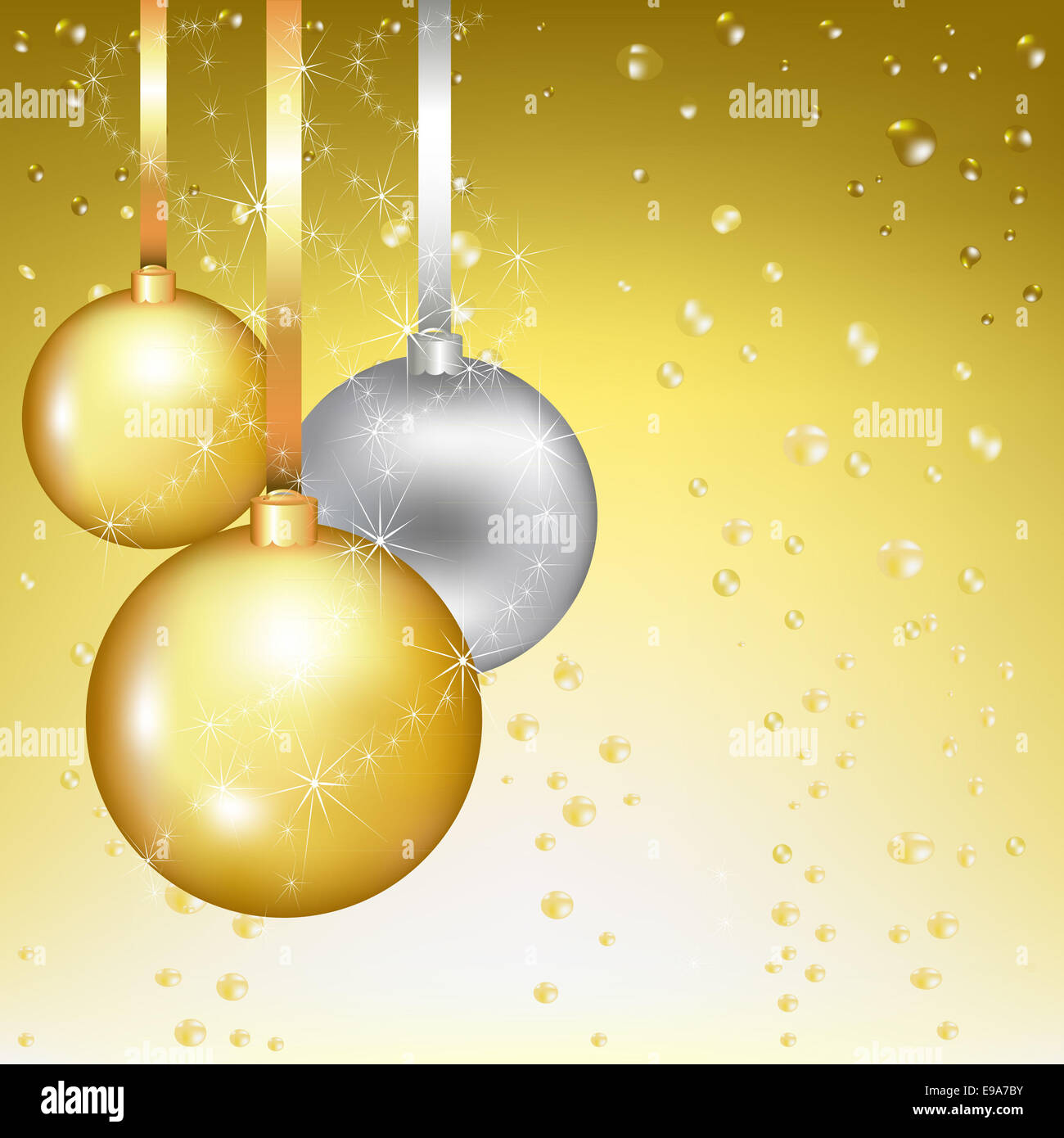 Bellissimo sfondo di Natale Foto Stock