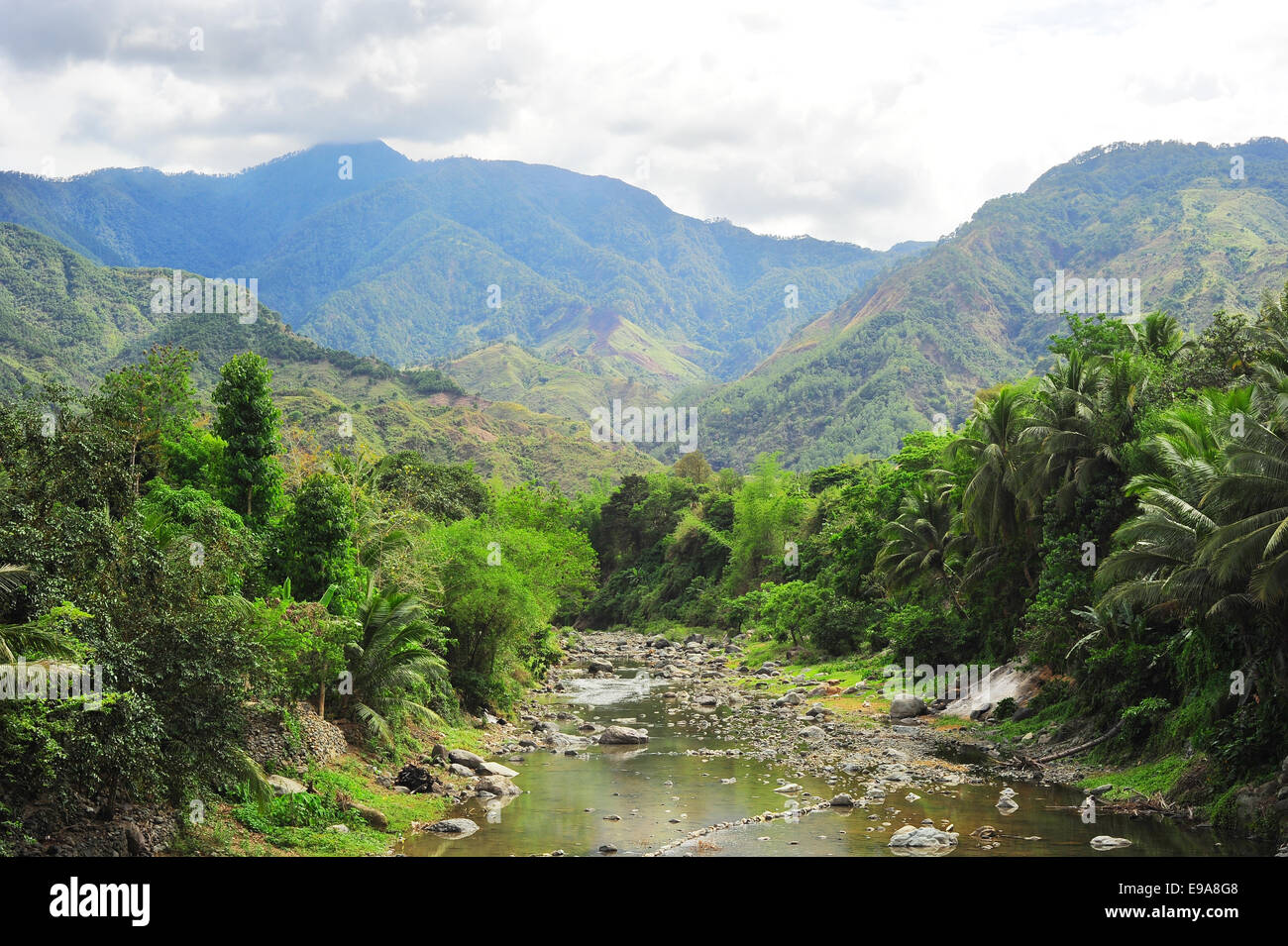 Cordillera Mountains Foto Stock