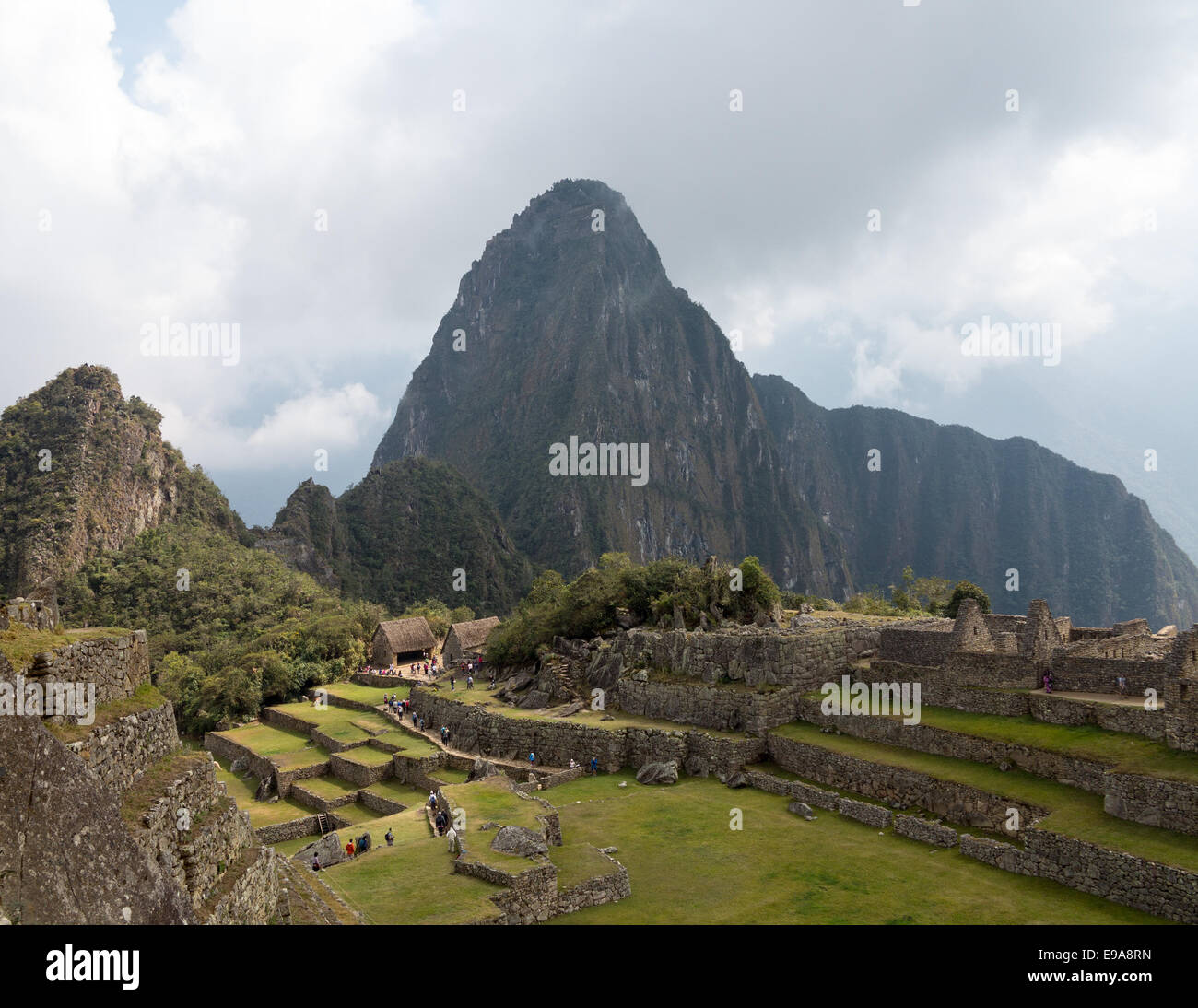 Machu Picchu nella regione di Cusco del Perù Foto Stock