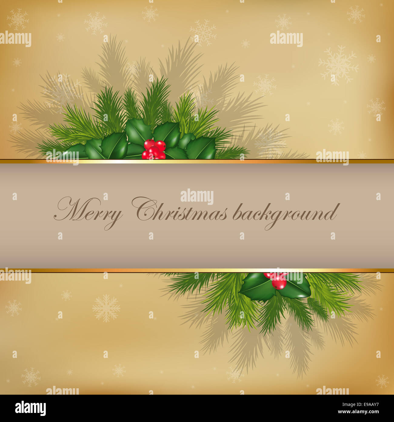 Merry Christmas Background Foto Stock