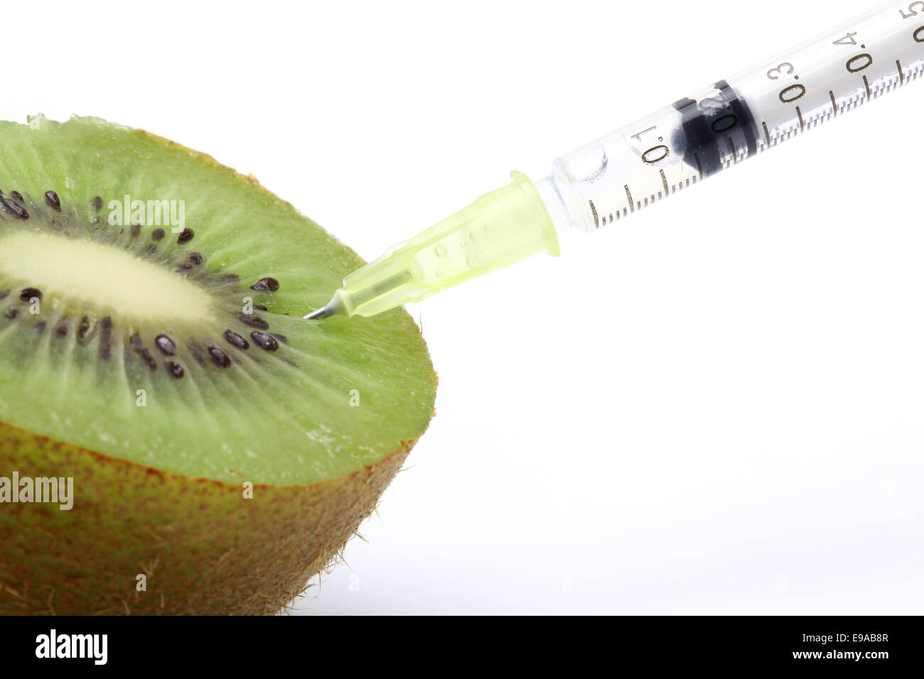 Genetica ingegneria alimentare Foto Stock