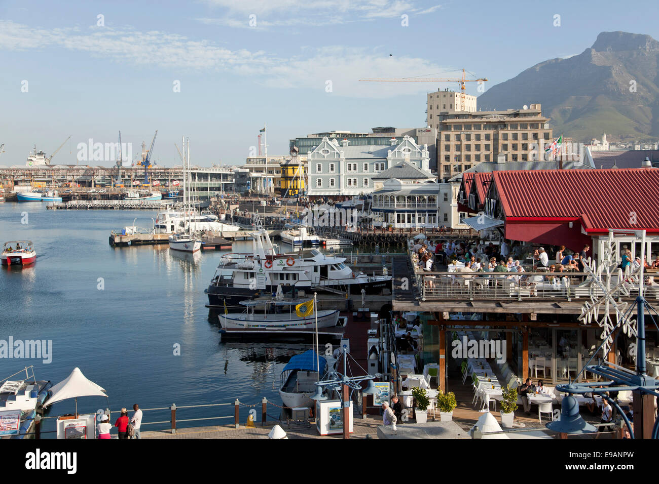 Victoria & Alfred Waterfront, Città del Capo, Western Cape, Sud Africa Foto Stock