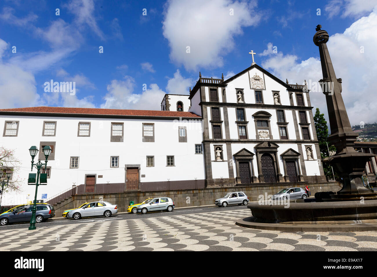 Praca do Municipio, Funchal Foto Stock