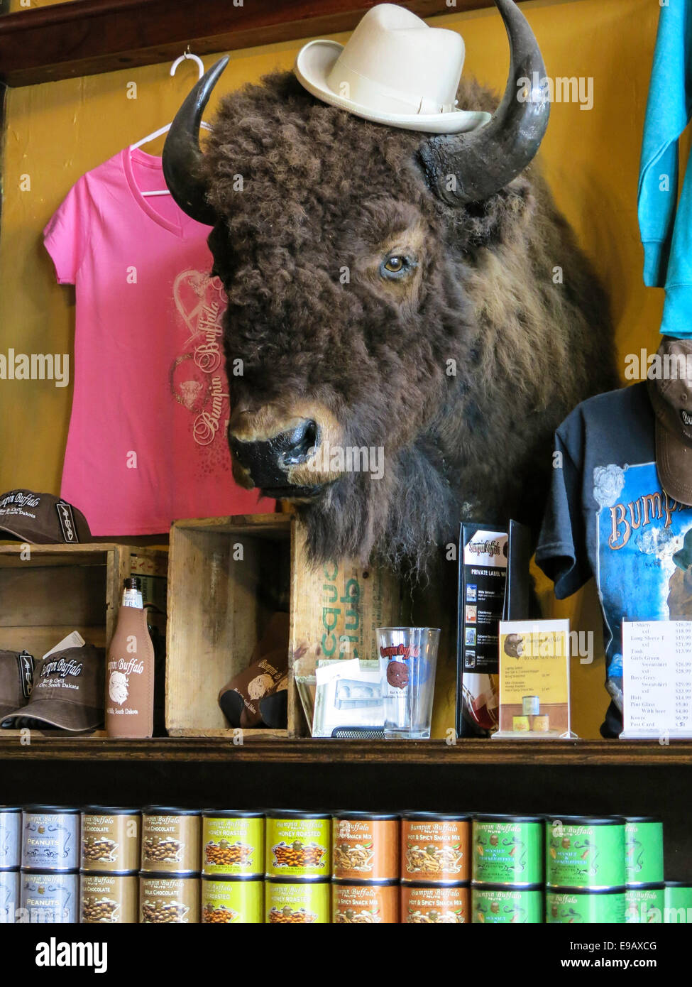 Bumpin' Buffalo Bar & Grill, Hill City, SD, STATI UNITI D'AMERICA Foto Stock