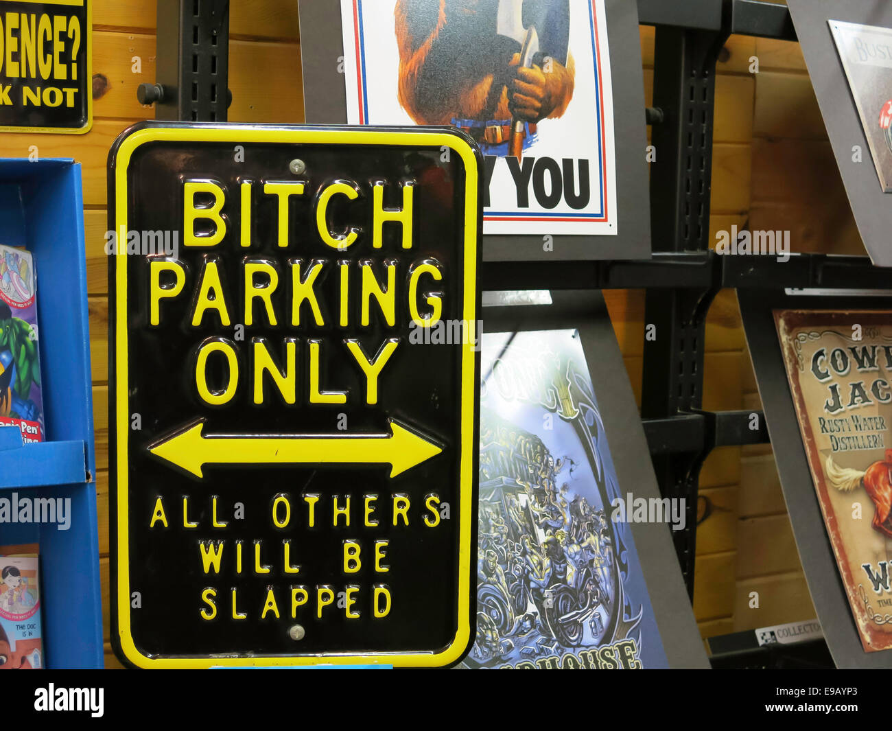 L'Emporium Shop Interno in Keystone, Dakota del Sud, STATI UNITI D'AMERICA Foto Stock