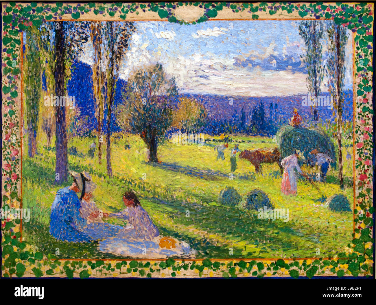 Étude pour l été - Studio per l'estate Henri Jean Guillaume Martin 1860-1943 Francia - Francese Foto Stock